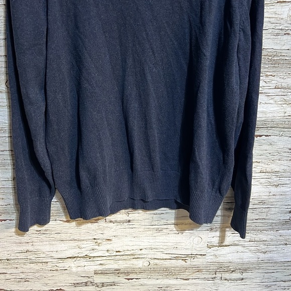 🚩 Eddie Bauer long sleeve  v-neck sweater size large - Picture 4 of 9
